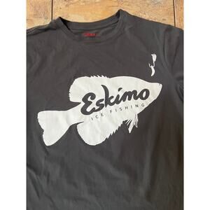 Eskimo crewneck short sleeve gray T-shirt, men's size 2XL